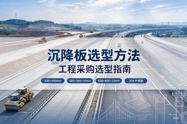 赣州沉降板选择方法