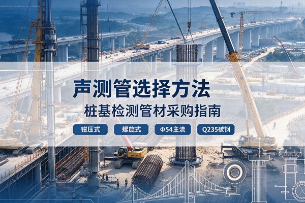 赣州声测管选型标准