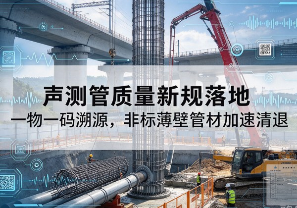 赣州声测管质量新规落地，一物一码溯源，非标薄壁管材加速清退