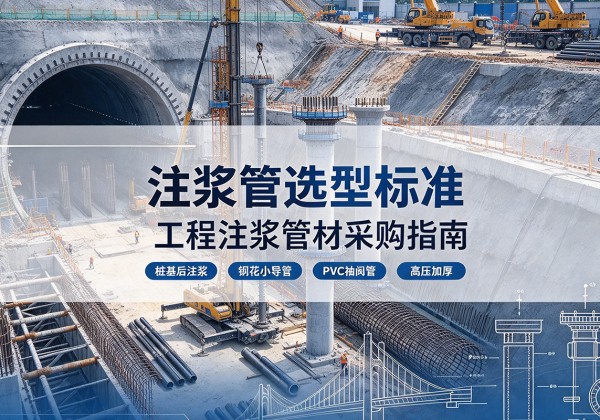 赣州注浆管选型标准